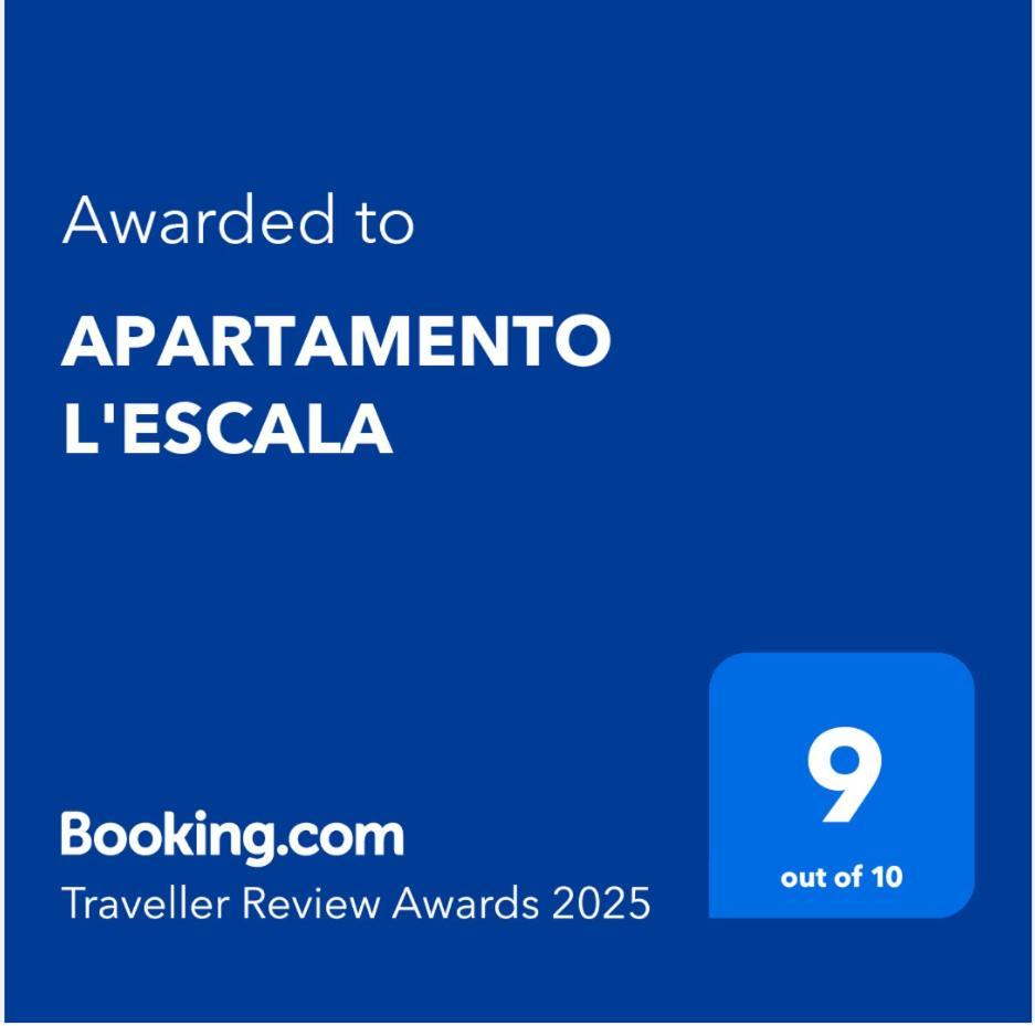Apartamento L' Escala Exterior foto